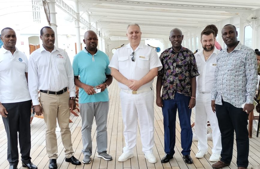 PS Tourism Welcomes Tourists Aboard MV World Odyssey