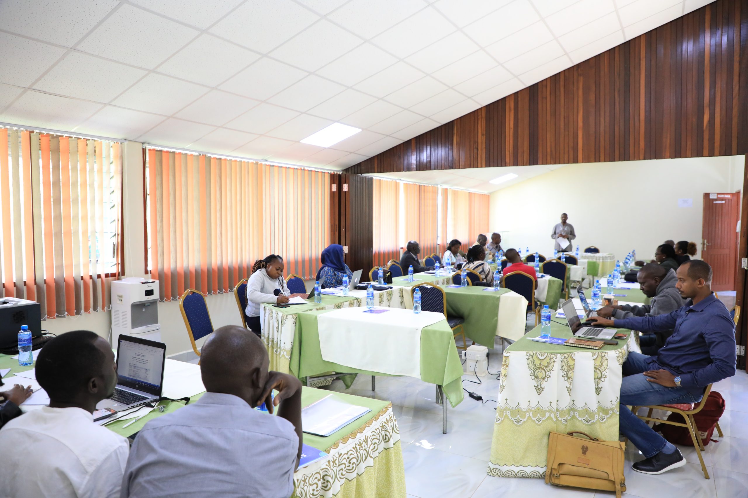 Ministry of Tourism officials during the Tourism Policy review retreat in Naivasha.