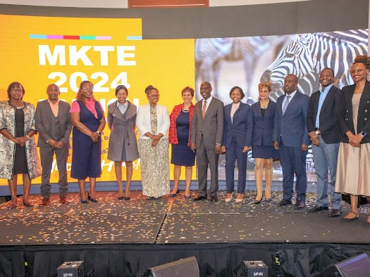 PS Tourism with tourism stakeholders during the launch of MTKE, 2024.