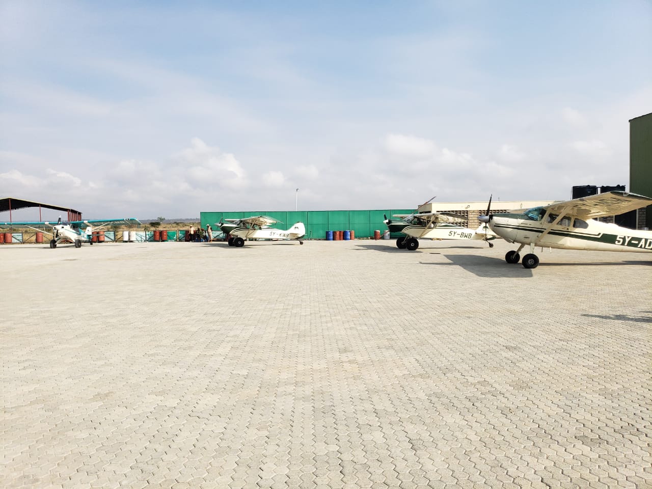 AirCrafts engaged in the exercise