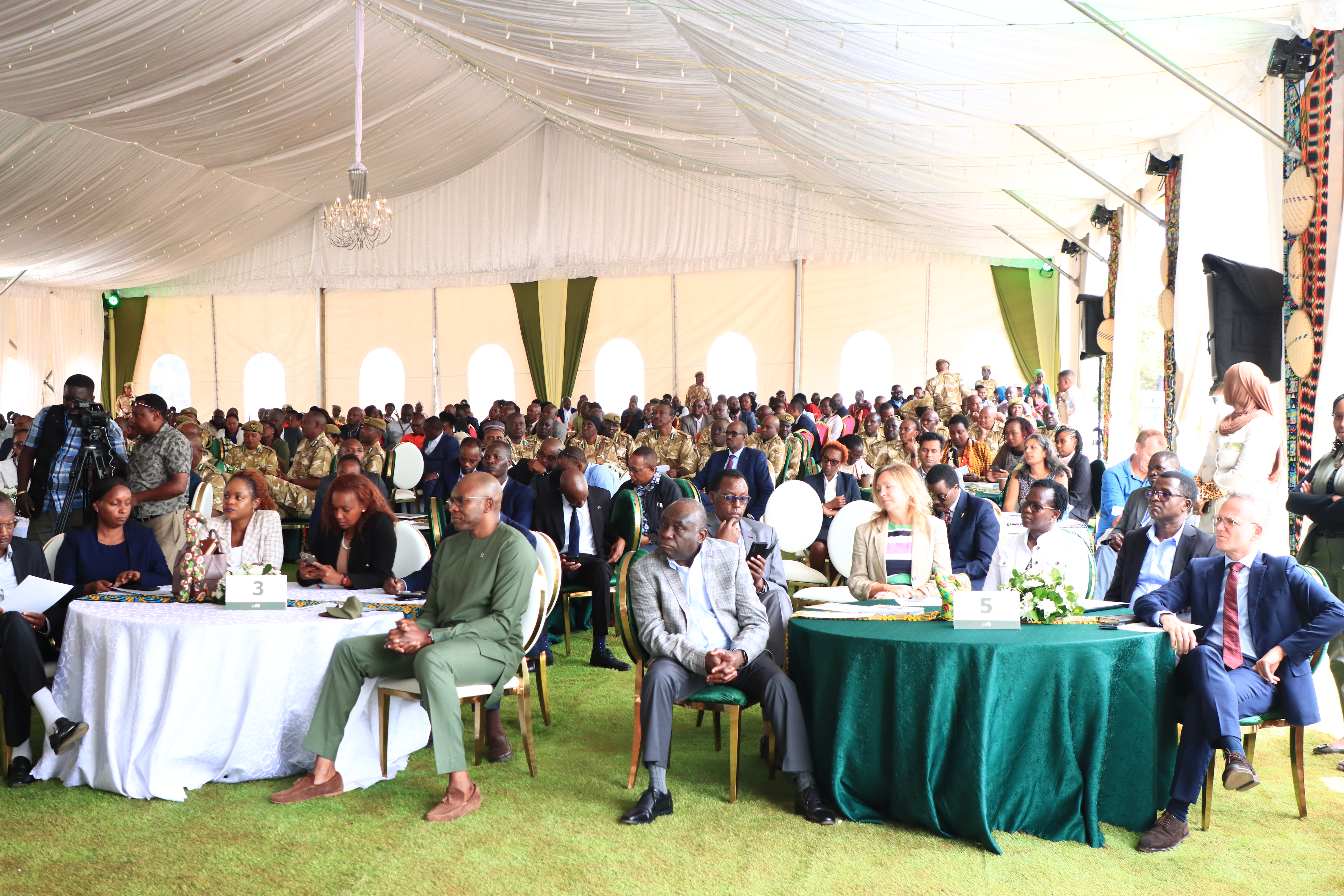 Stakeholders and Invited guests at the launch of KWS Strategic Launch