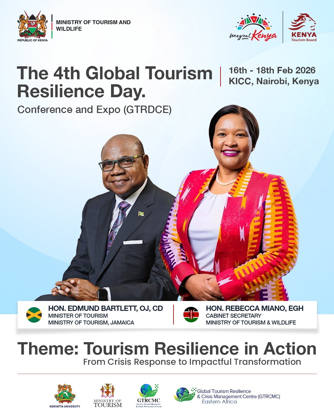 The 4th Global Tourism Resilience Day. 2026 – Feb – 06
